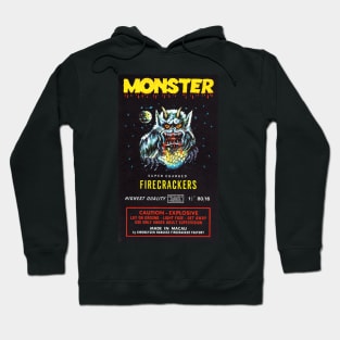 VINTAGE FIRECRACKER MONSTER MADE IN MACAU Hoodie